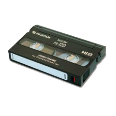 Hi8 Video Tape Spine